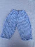 Pantalón largo cuadros