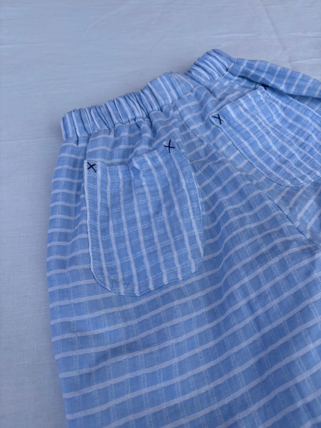 Pantalón largo cuadros